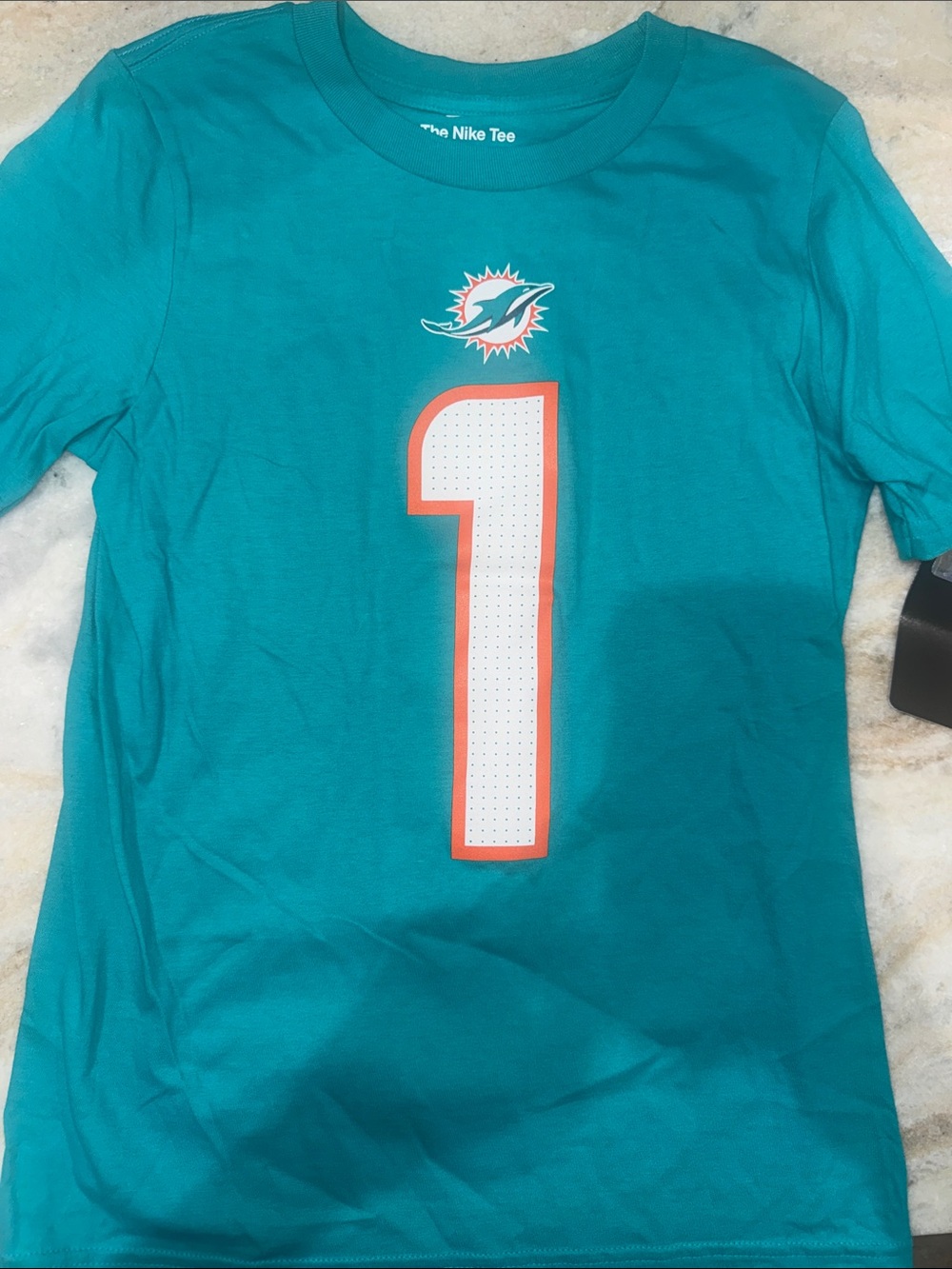 Nike miami dolphins youth t shirt NWT LOOK!